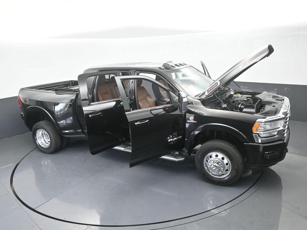 Used 2023 Diamond Black Crystal Pearlcoat Ram Laramie Longhorn image 34