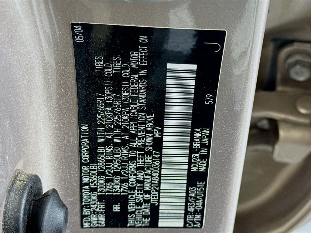 Used Car 2004 Toyota Highlander  V6 For Sale Under $10,000 In Austin, Texas