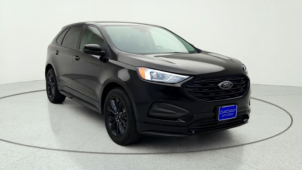 Black Metallic 2023 Ford Edge SUV / Crossover All-Wheel Drive 8-Speed Automatic