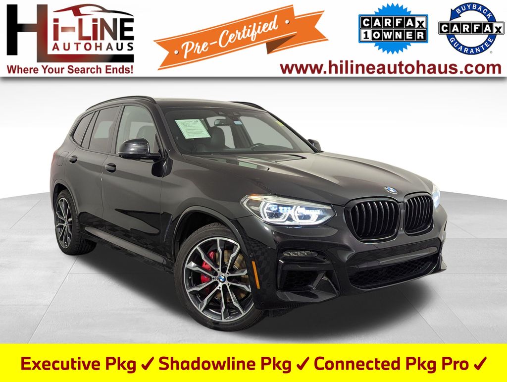 Black Sapphire Metallic 2021 BMW X3 SUV / Crossover All-Wheel Drive 8-Speed Automatic