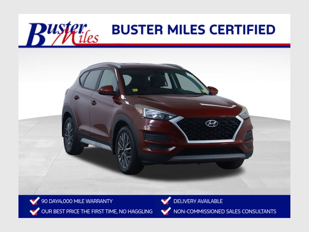 Gemstone Red 2020 Hyundai Tucson SUV / Crossover Front-Wheel Drive 6-Speed Automatic