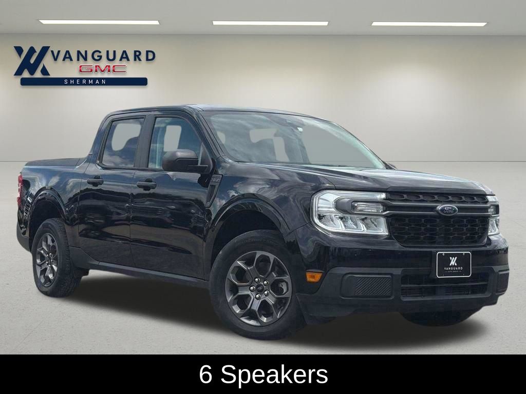 Shadow Black 2023 Ford Maverick XLT SuperCrew AWD Pickup Truck All-Wheel Drive 8-Speed Automatic
