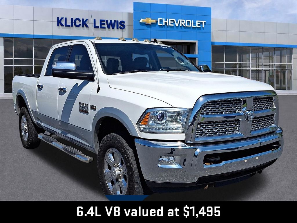 2014 Ram 2500 Laramie White at Phil Fitts Ford
