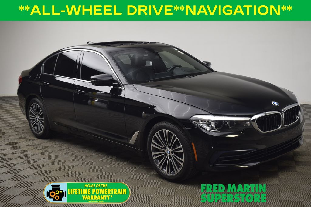 used 2020 BMW 5-Series car, priced at $19,000