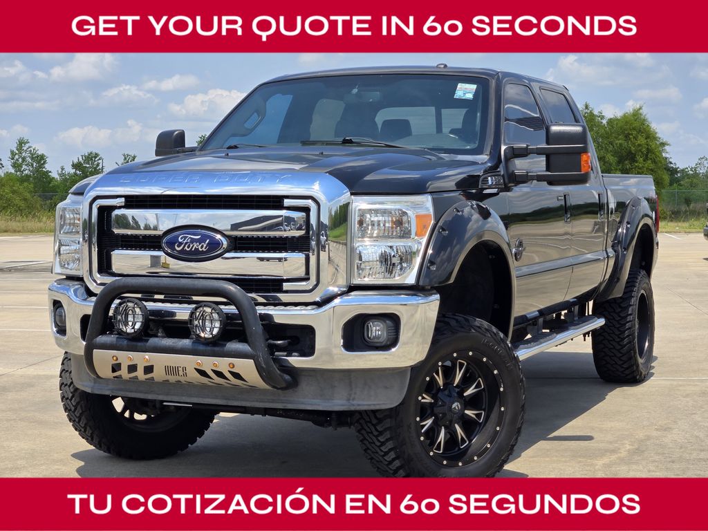 2014 Ford F-250SD Lariat Black at Bravo Nissan