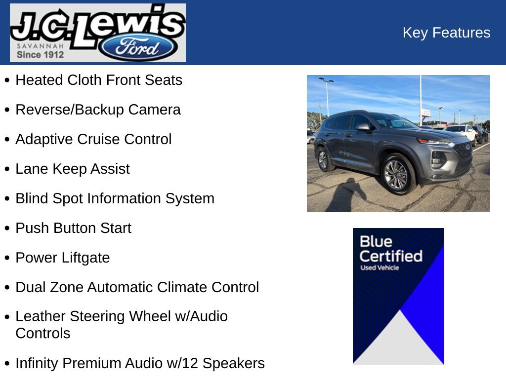 2019 Hyundai Santa Fe SEL Plus