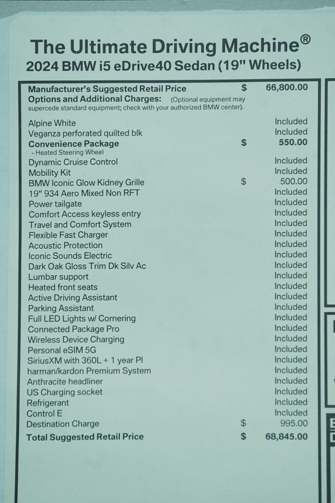 2024 BMW i5 eDrive40 8