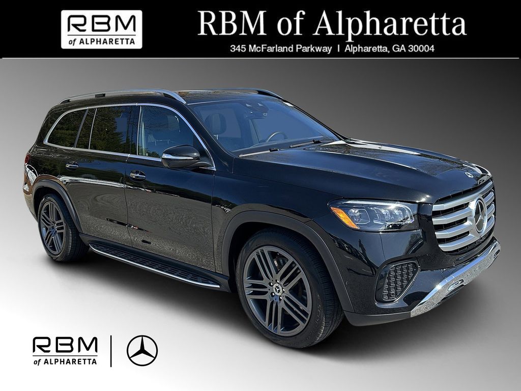 Black 2025 Mercedes-Benz GLS 450 4MATIC SUV / Crossover All-Wheel Drive 9-Speed Automatic