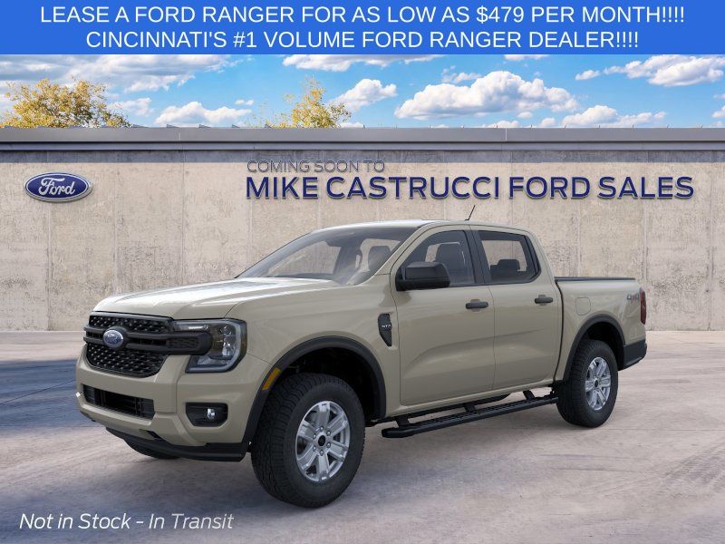 Desert Sand 2026 Ford Ranger Pickup Truck Four-Wheel Drive Automatic