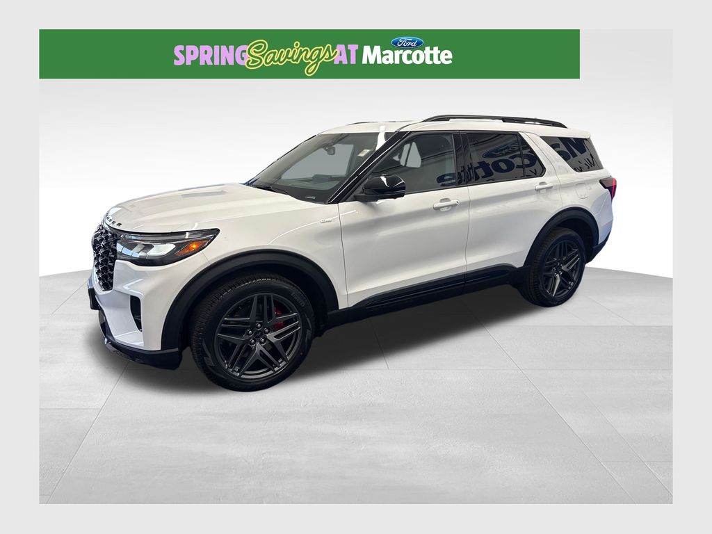 White 2026 Ford Explorer ST-Line AWD SUV / Crossover All-Wheel Drive Automatic