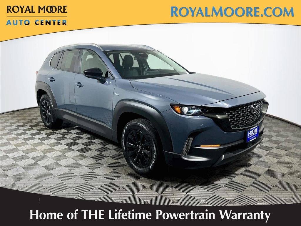 Polymetal Gray Metallic 2025 Mazda CX-50 SUV / Crossover All-Wheel Drive Continuously Variable Transmission