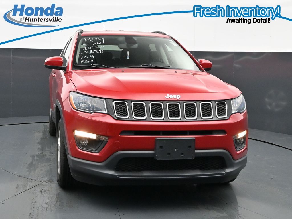 Redline Pearlcoat 2020 Jeep Compass Latitude 4WD SUV / Crossover Four-Wheel Drive 9-Speed Automatic
