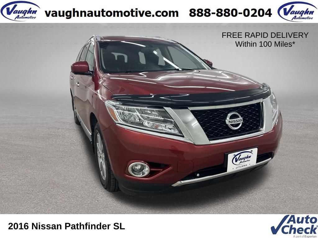 Cayenne Red Metallic 2016 Nissan Pathfinder SUV / Crossover Four-Wheel Drive Continuously Variable Transmission