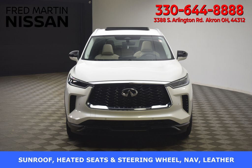 used 2025 INFINITI QX60 car, priced at $46,500