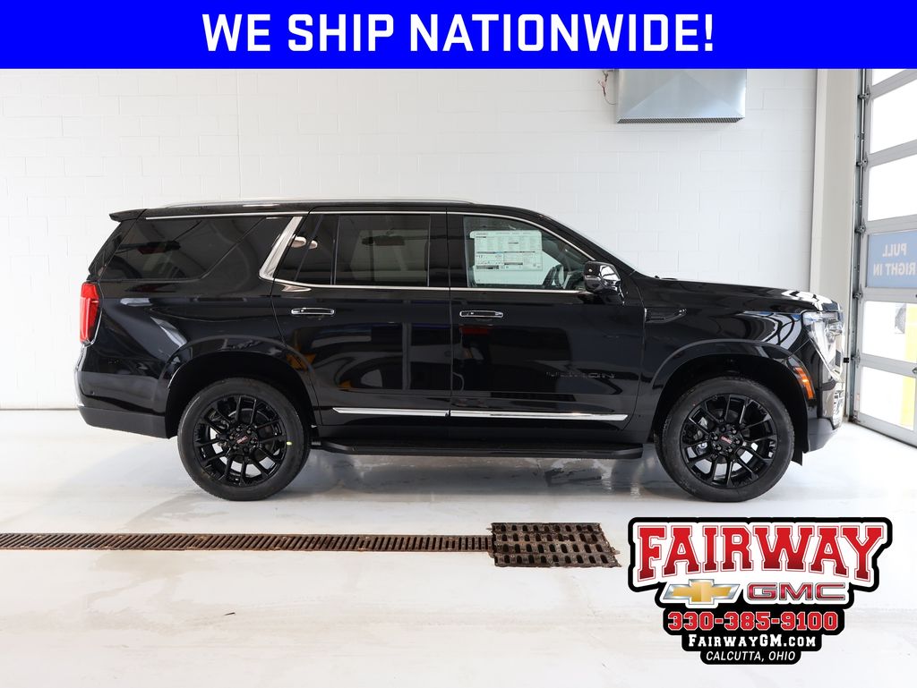 Onyx Black 2026 GMC Yukon Elevation 4WD SUV / Crossover Four-Wheel Drive