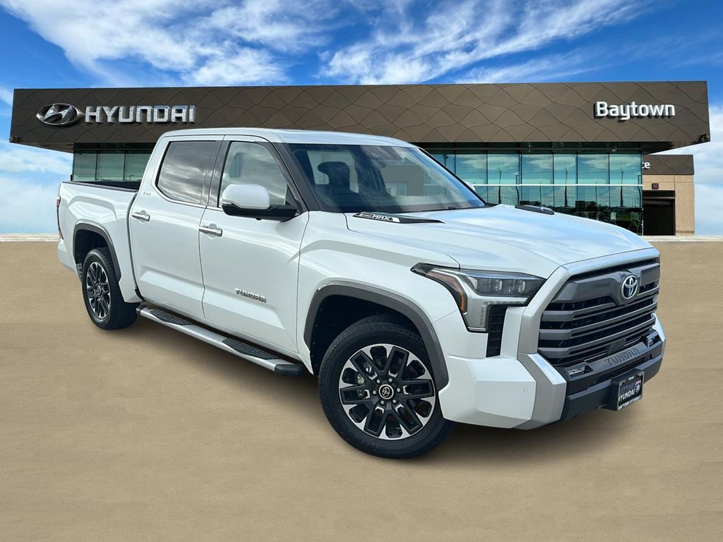 2023 Toyota Tundra Hybrid Limited Beige at Gullo Toyota