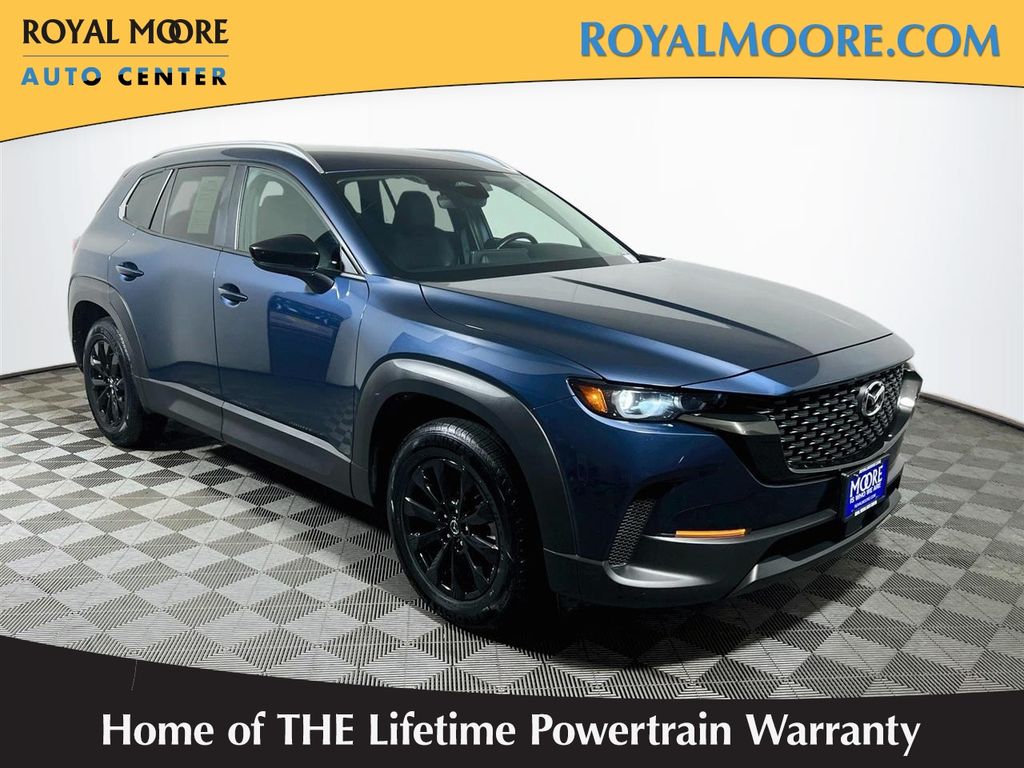 Ingot Blue Metallic 2025 Mazda CX-50 SUV / Crossover All-Wheel Drive 6-Speed Automatic