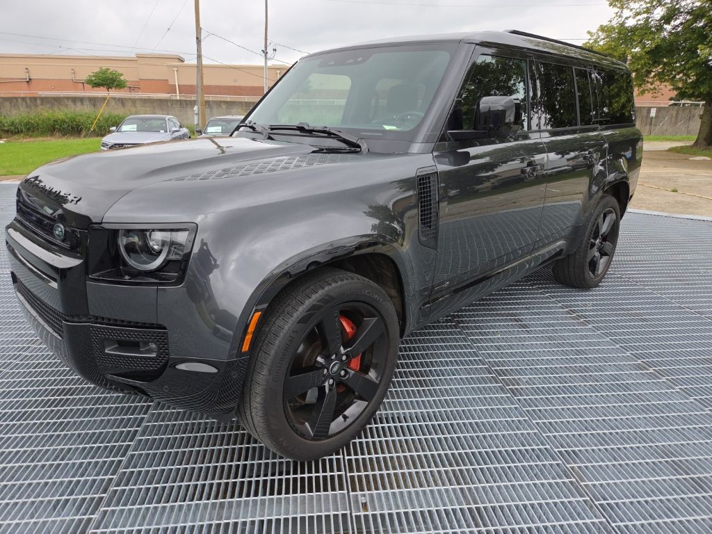 Carpathian Gray Premium Metallic 2024 Land Rover Defender 130 P400 X AWD SUV / Crossover All-Wheel Drive 8-Speed Automatic