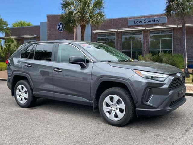 Magnetic Gray Metallic 2023 Toyota RAV4 LE AWD SUV / Crossover All-Wheel Drive 8-Speed Automatic