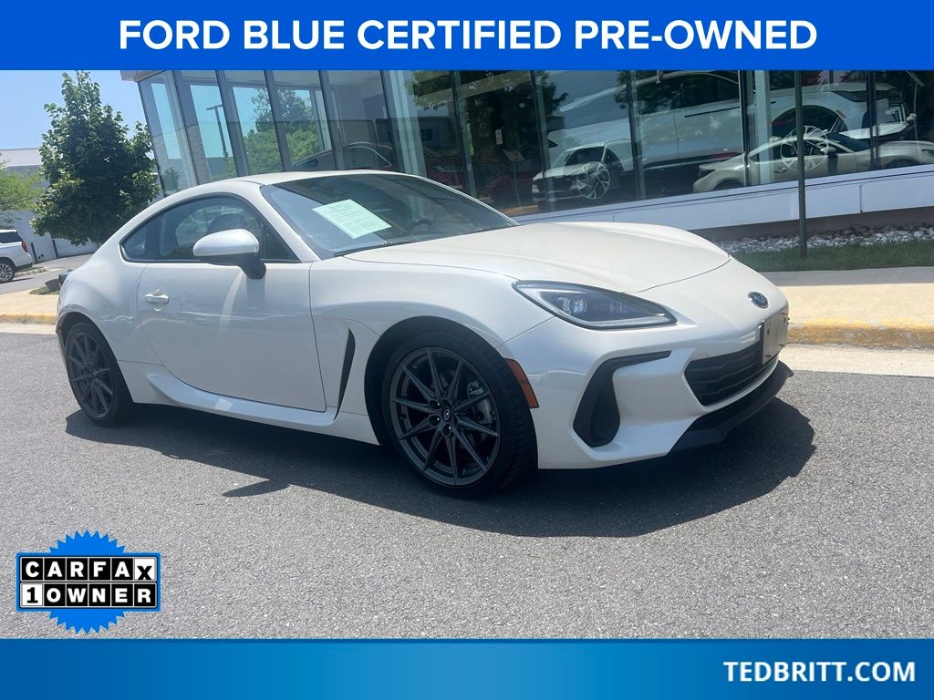 Crystal White Pearl 2023 Subaru BRZ Coupe Rear-Wheel Drive 6-Speed Automatic