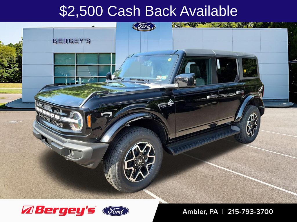 Shadow Black 2026 Ford Bronco SUV / Crossover Four-Wheel Drive Automatic