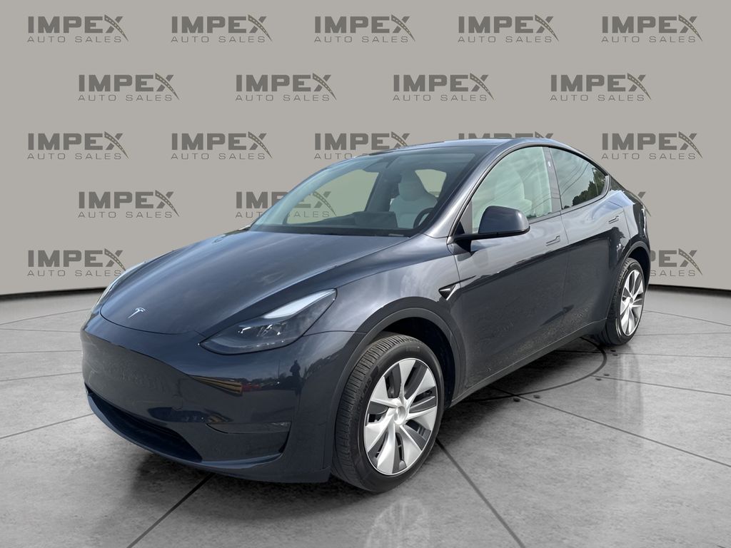 Stealth Gray 2024 Tesla Model Y Long Range AWD SUV / Crossover All-Wheel Drive 1-Speed Automatic