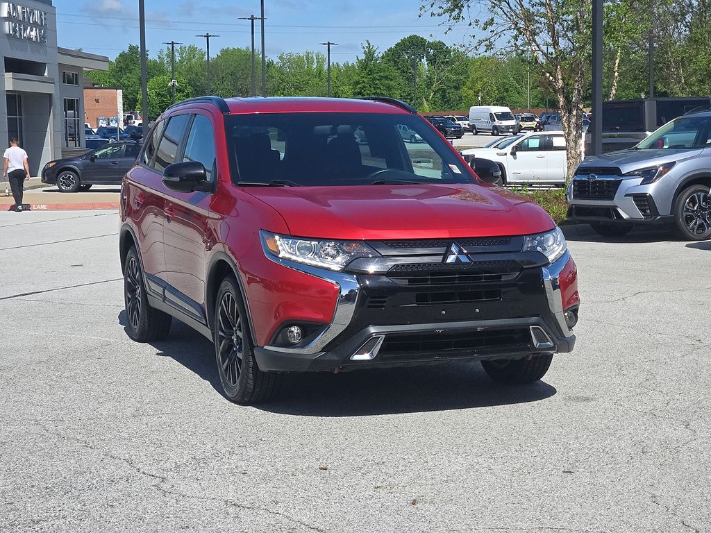 Red 2019 Mitsubishi Outlander ES S-AWC SUV / Crossover All-Wheel Drive Continuously Variable Transmission