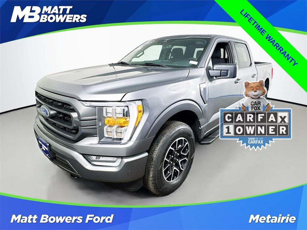 Carbonized Gray Metallic 2023 Ford F-150 XLT SuperCrew 4WD Pickup Truck Four-Wheel Drive Automatic