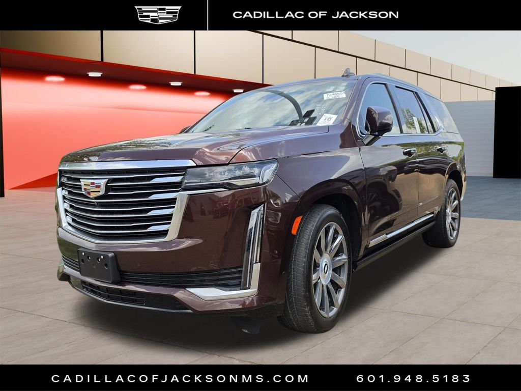 Mahogany Metallic 2023 Cadillac Escalade SUV / Crossover Four-Wheel Drive Automatic