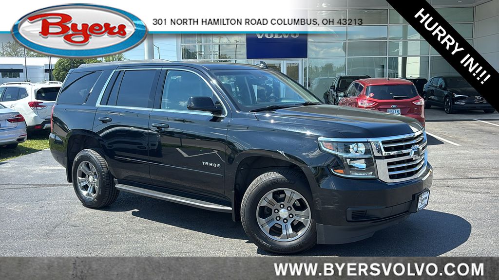 Black 2019 Chevrolet Tahoe SUV / Crossover Four-Wheel Drive 6-Speed Automatic Overdrive