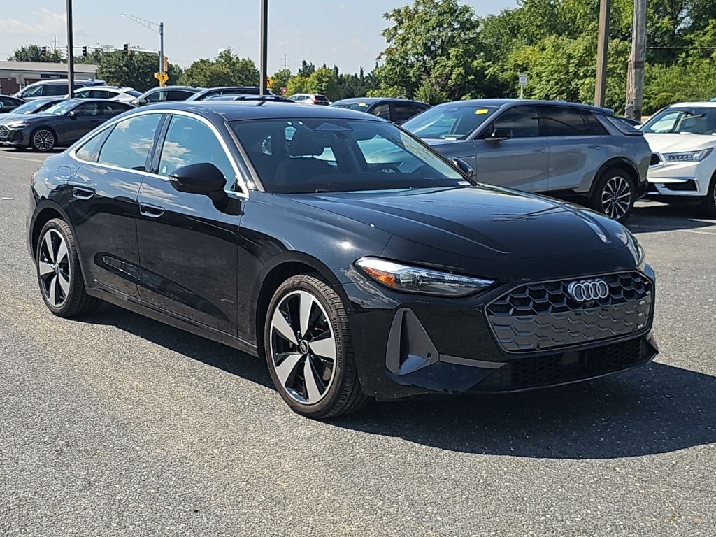 Mythos Black Metallic 2025 Audi A5 Sedan All-Wheel Drive 7-Speed Automatic