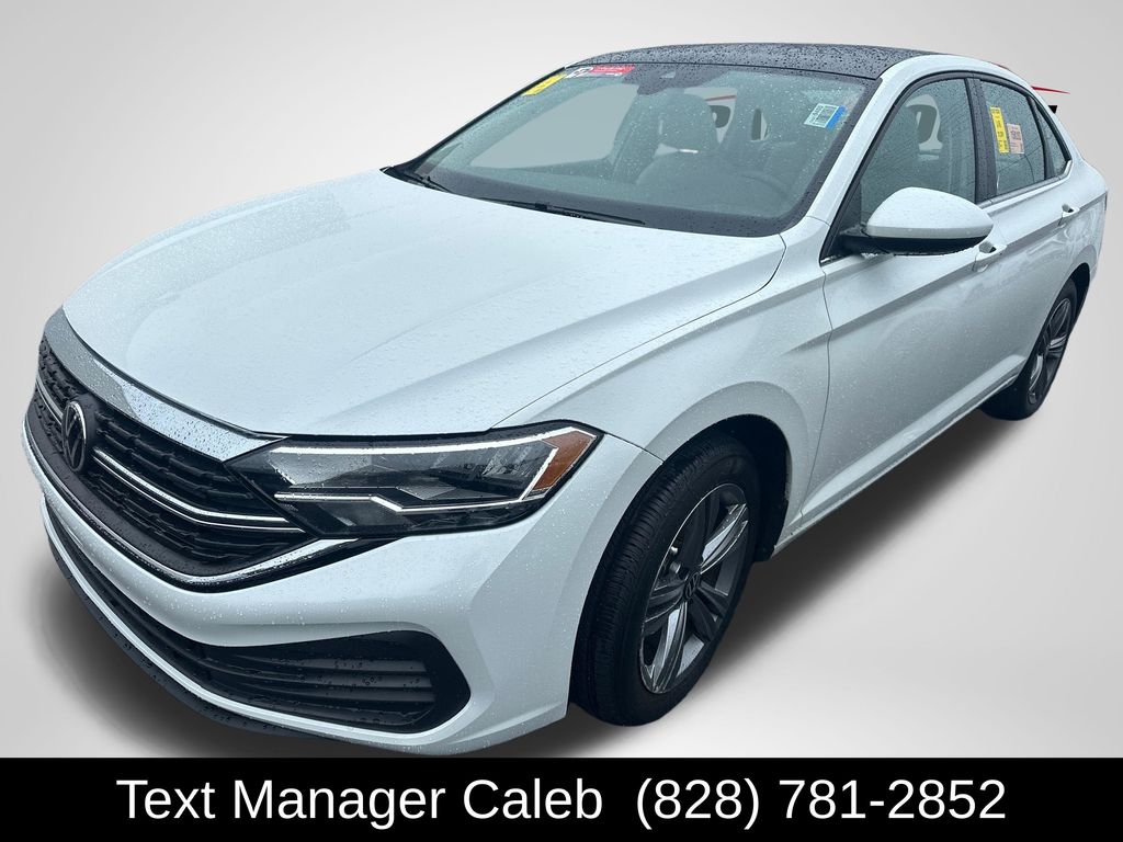 White 2023 Volkswagen Jetta 1.5T SE FWD Sedan Front-Wheel Drive 8-Speed Automatic