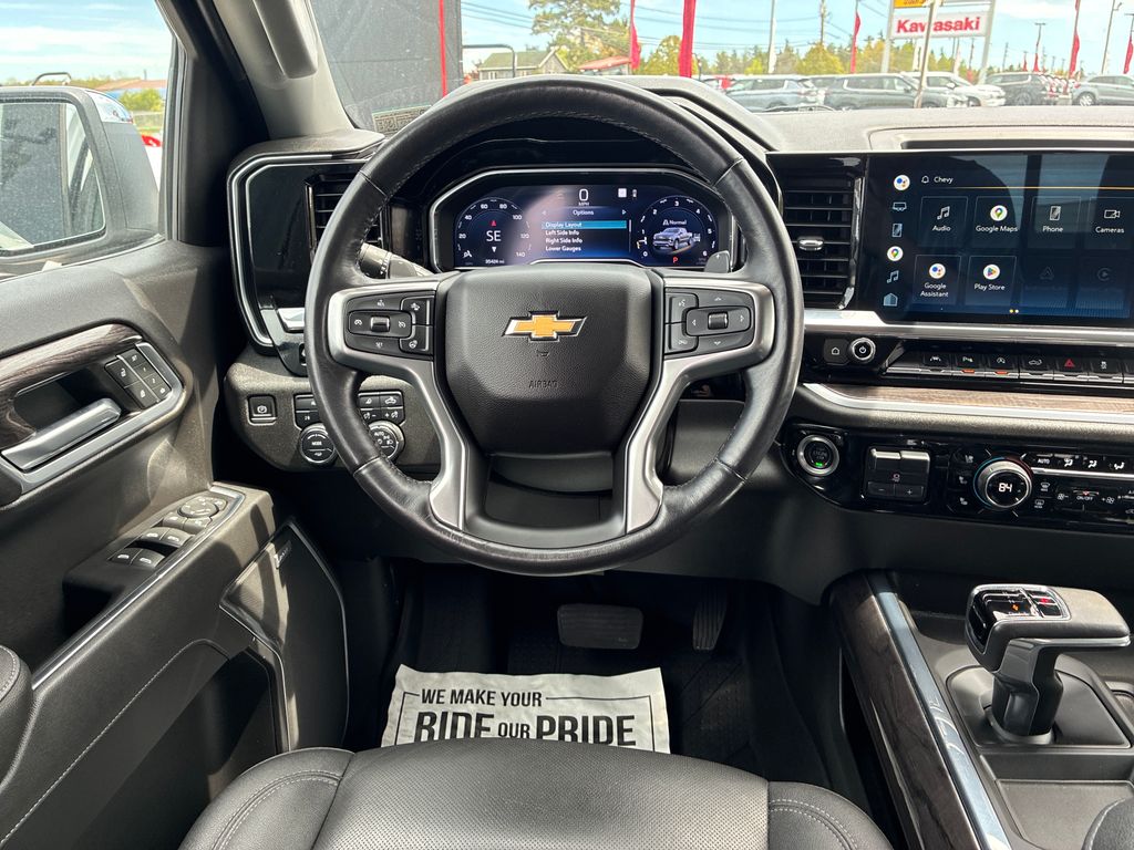 2022 Chevrolet Silverado 1500 LTZ White at Phil Fitts Ford