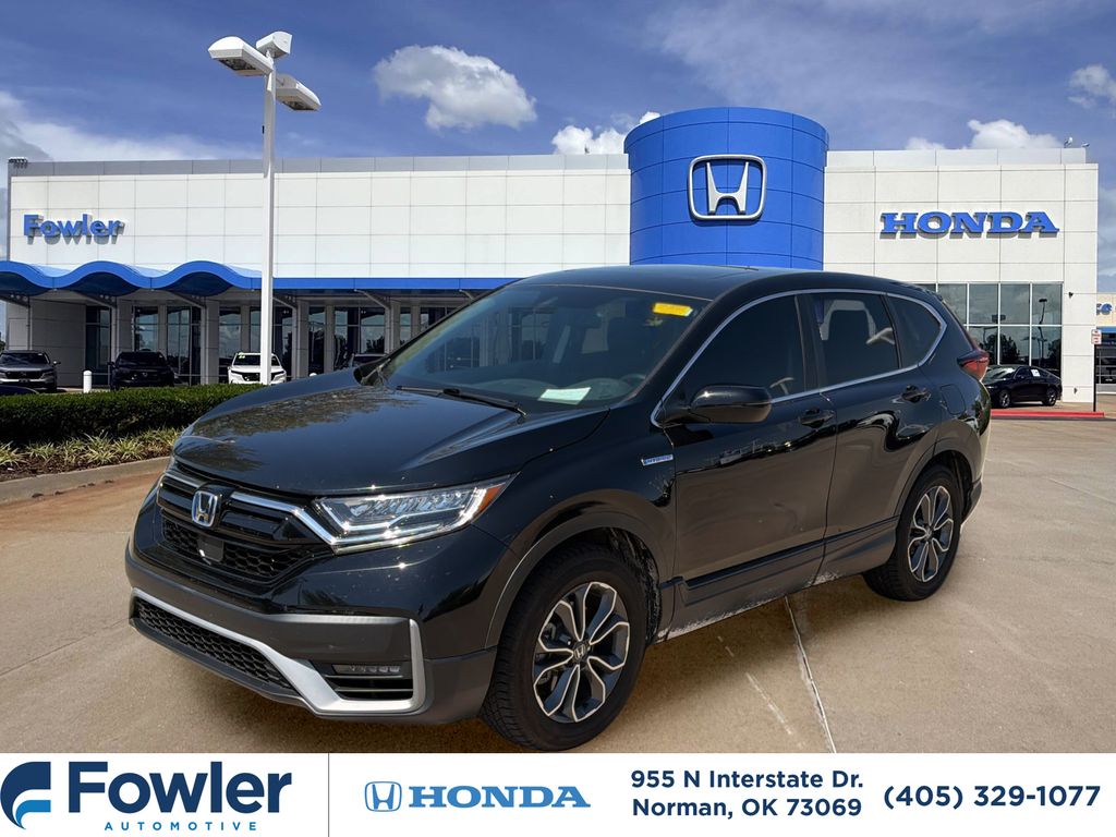 Crystal Black Pearl 2022 Honda CR-V Hybrid SUV / Crossover All-Wheel Drive Continuously Variable Transmission