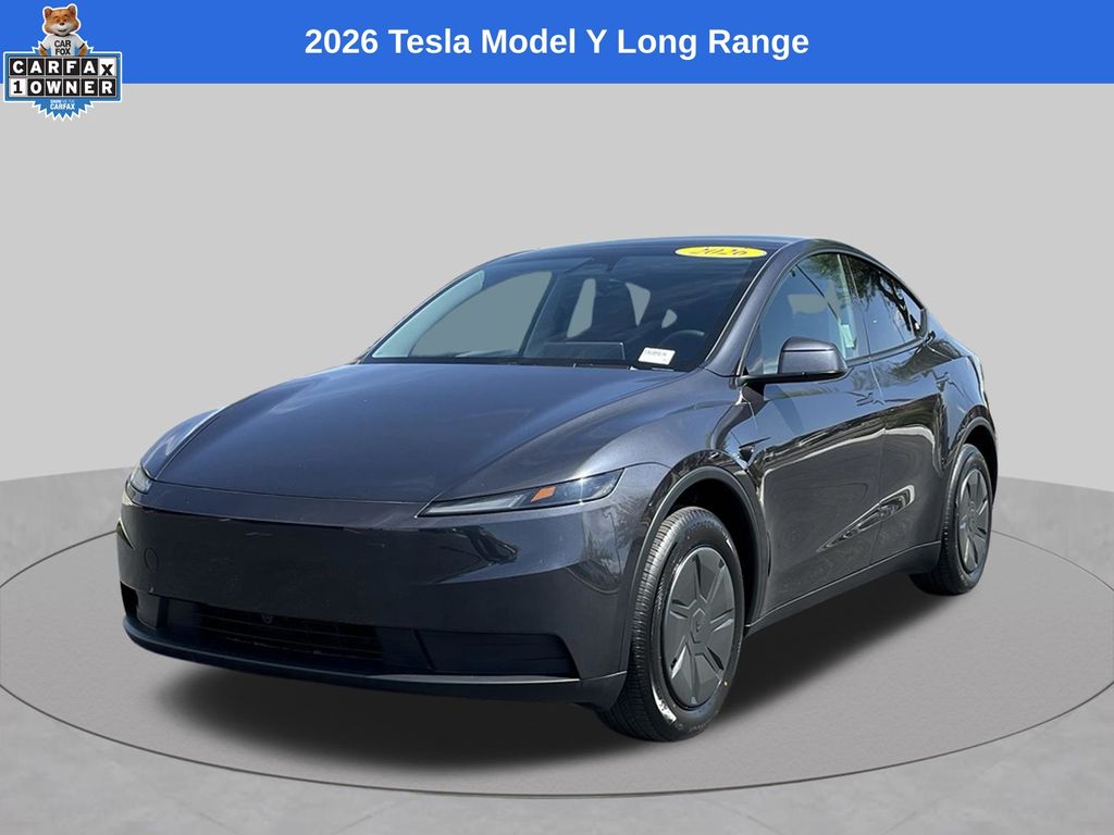 Stealth Gray 2026 Tesla Model Y SUV / Crossover Rear-Wheel Drive 1-Speed Automatic