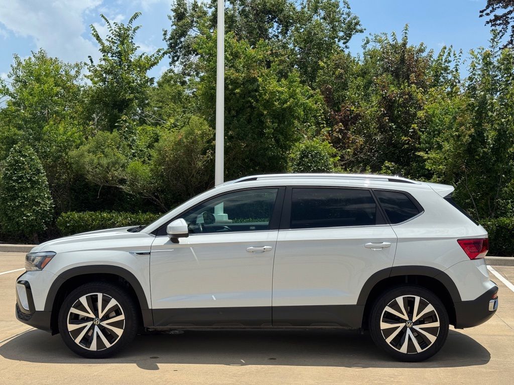 2023 Volkswagen Taos 1.5T SE White at DeMontrond Automotive Group