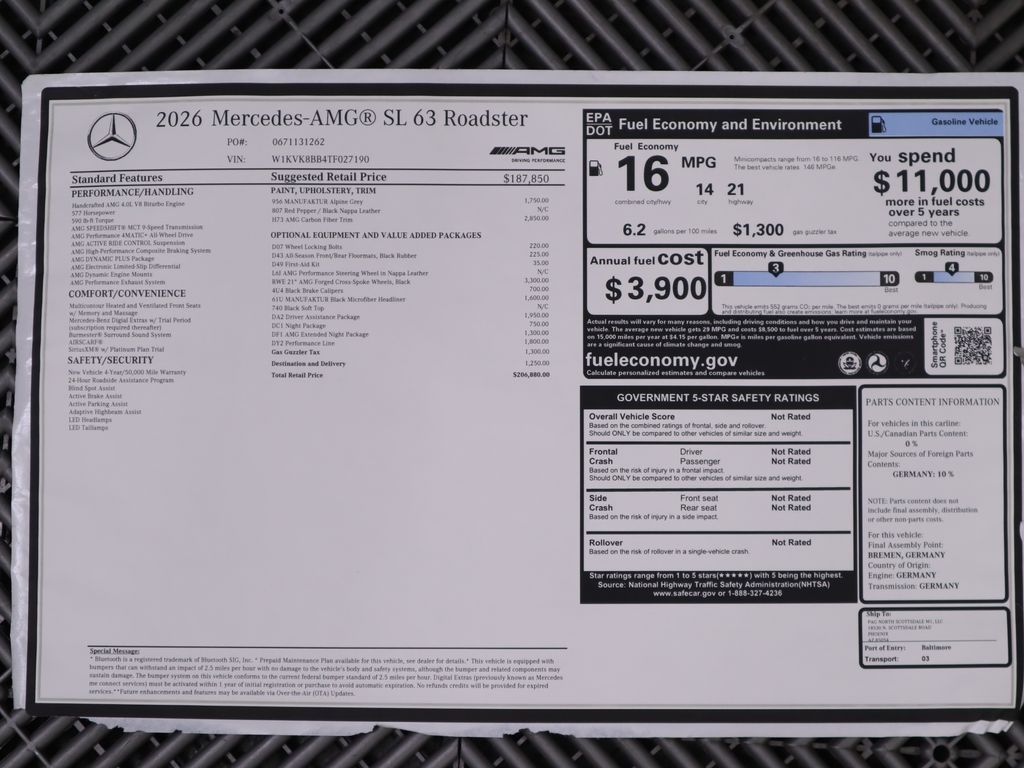 Thumbnail: 2026 Mercedes-Benz SL-Class - 17