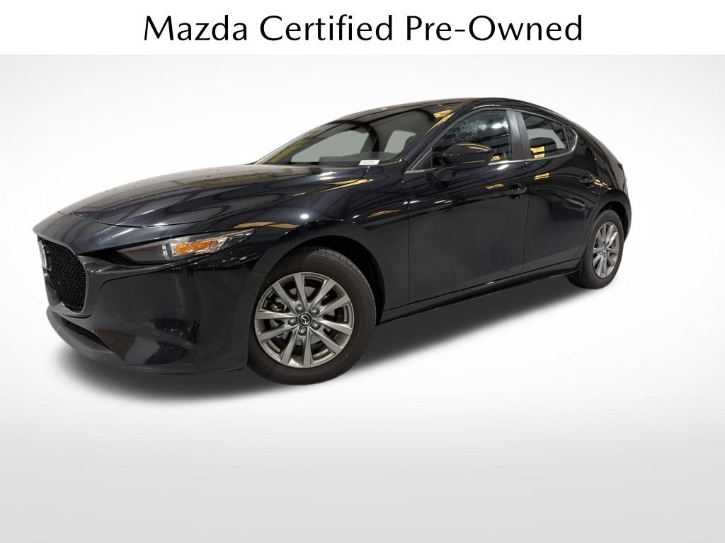 Jet Black Mica 2026 Mazda MAZDA3 Hatchback Front-Wheel Drive 6-Speed Automatic