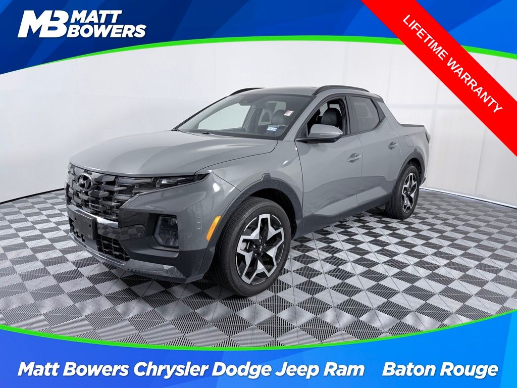 Hampton Gray 2023 Hyundai Santa Cruz Pickup Truck All-Wheel Drive Automatic