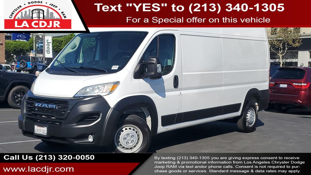 2025 RAM ProMaster Blanco (Bright White Clearcoat) Van 9 velocidades Automática