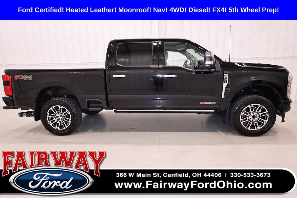 Agate Black Metallic 2026 Ford F-350 Super Duty Pickup Truck Four-Wheel Drive Automatic
