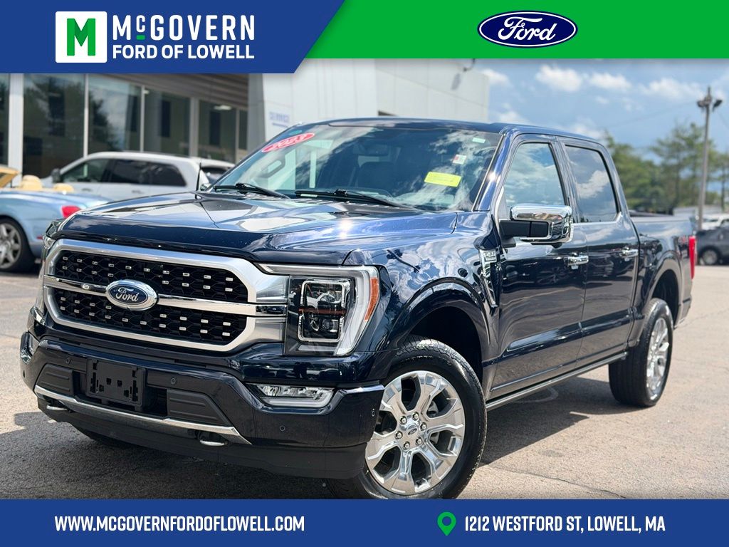 Antimatter Blue Metallic 2023 Ford F-150 Pickup Truck Four-Wheel Drive Automatic