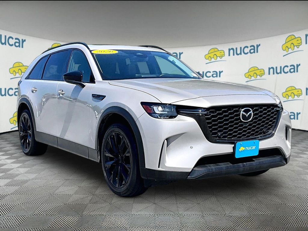Gray (Platinum Quartz) 2026 Mazda CX-90 SUV / Crossover All-Wheel Drive 8-Speed Automatic