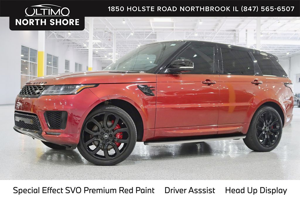 SVO Premium Red (Special Effect - Gloss) 2020 Land Rover Range Rover Sport SUV / Crossover All-Wheel Drive 8-Speed Automatic