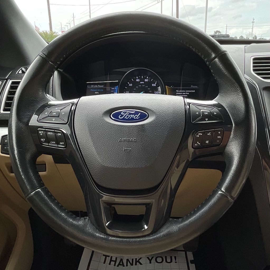 2017 Ford Explorer XLT White at Bayway Chrysler Dodge Jeep Ram