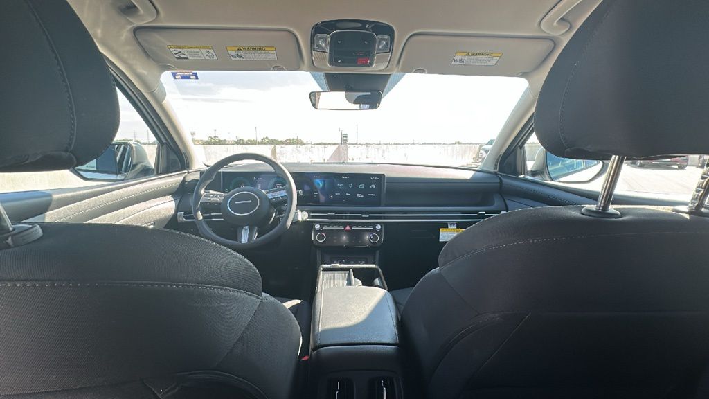 2025 Hyundai Tucson Hybrid Blue White at Baytown Hyundai
