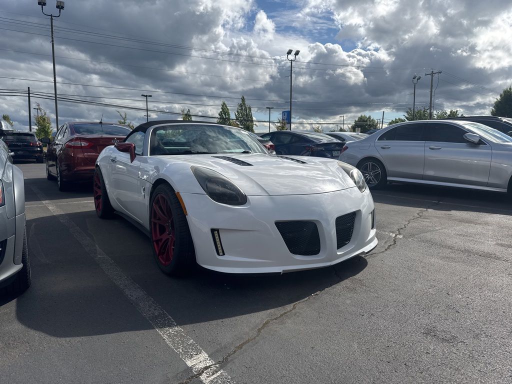 Pure (Summit White) 2008 Pontiac Solstice Base Convertible Rear-Wheel Drive 5-Speed Manual