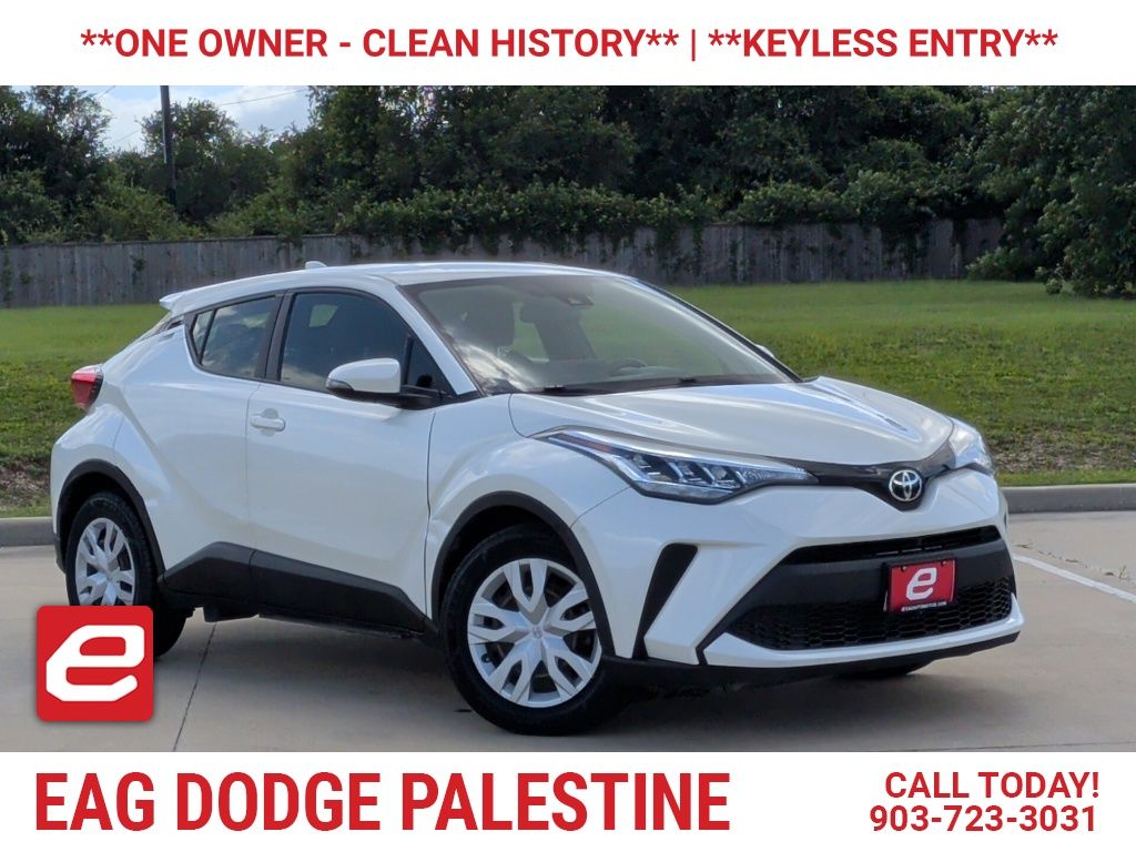 White (Blizzard Pearl) 2020 Toyota C-HR SUV / Crossover Front-Wheel Drive Continuously Variable Transmission