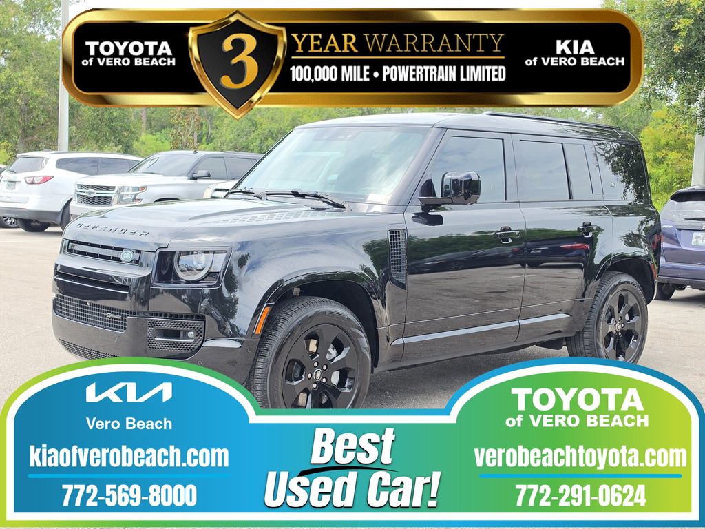 Black 2023 Land Rover Defender SUV / Crossover All-Wheel Drive 8-Speed Automatic