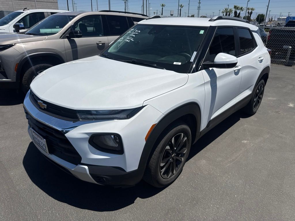 Summit White 2022 Chevrolet Trailblazer SUV / Crossover Front-Wheel Drive Continuously Variable Transmission